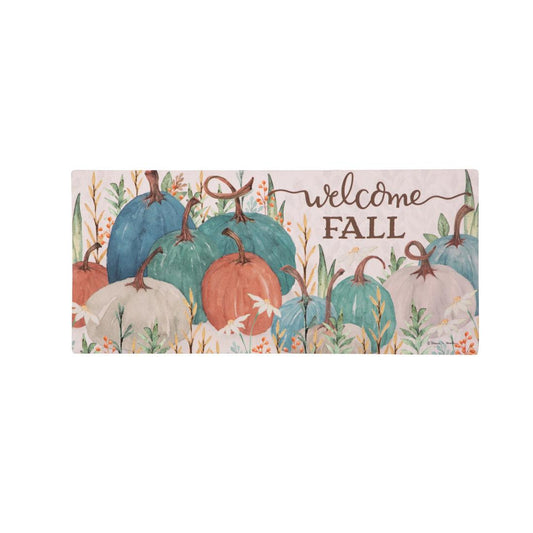 Welcome Fall Pumpkins Switch Mat