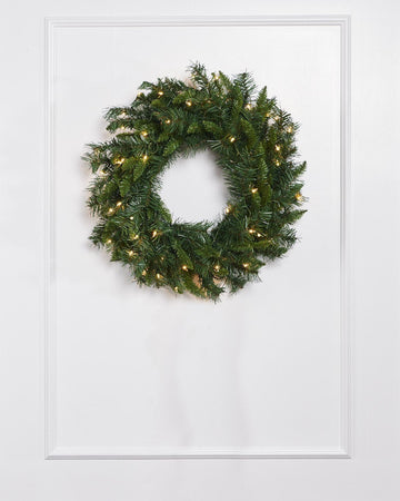 24IN Prelit Princess Wreath