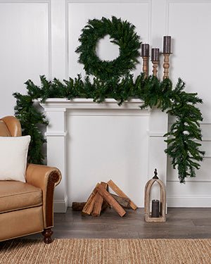 9ft x 18in Princess Pine Garland - Christmas Place