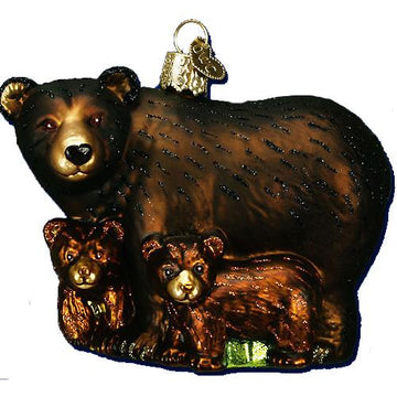 Bear With Cubs