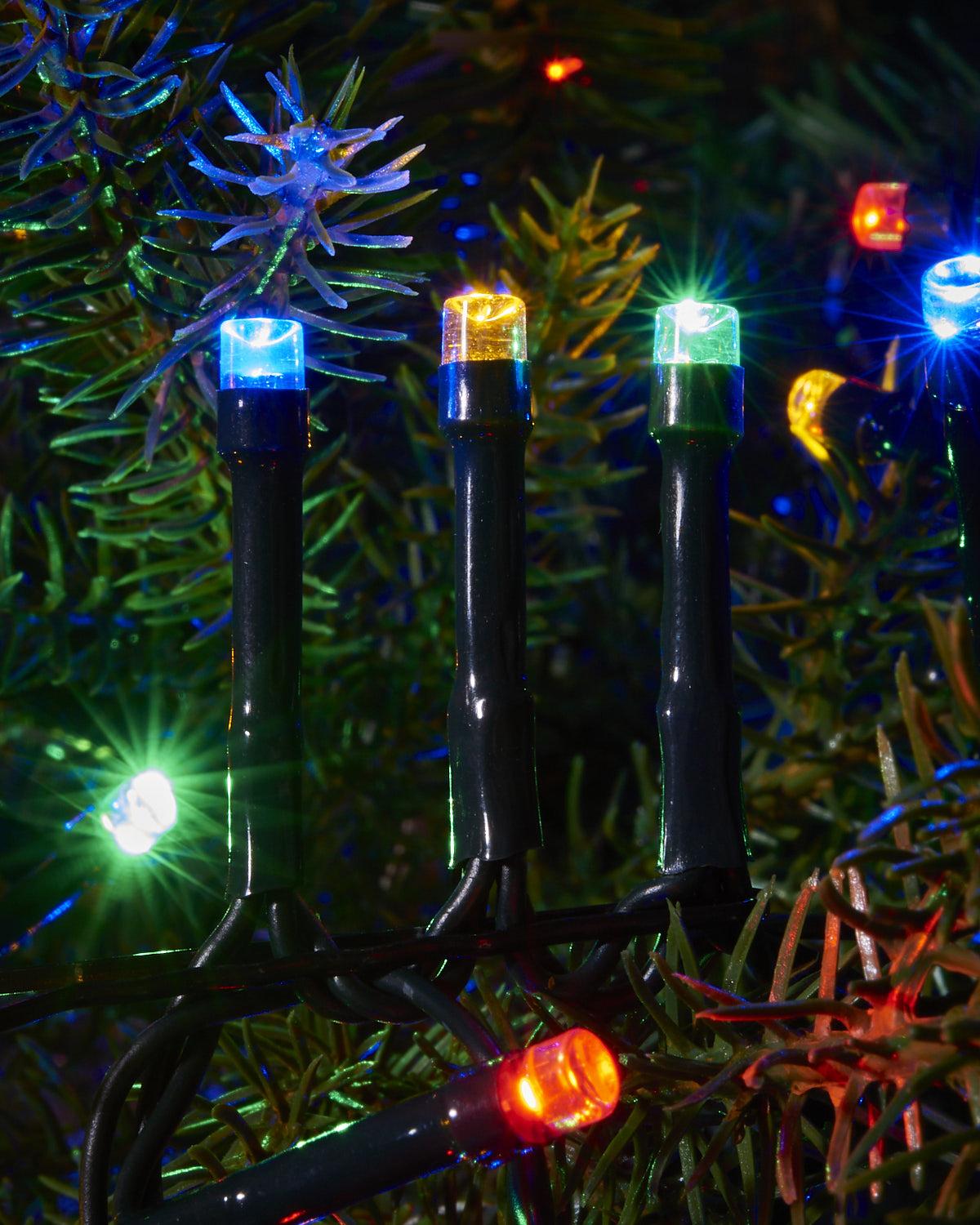 1000 Multicolor Compact Light Set - Christmas Place