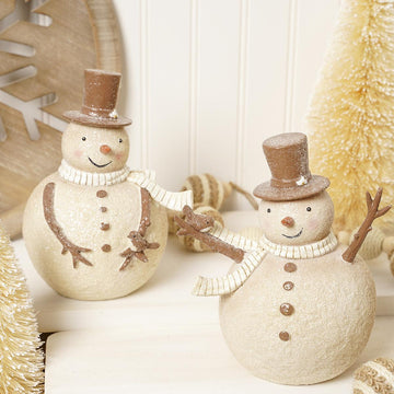 8in Whimsical Snowman