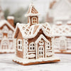 Lighted Brown Gingerbread House Ornament - Christmas Place