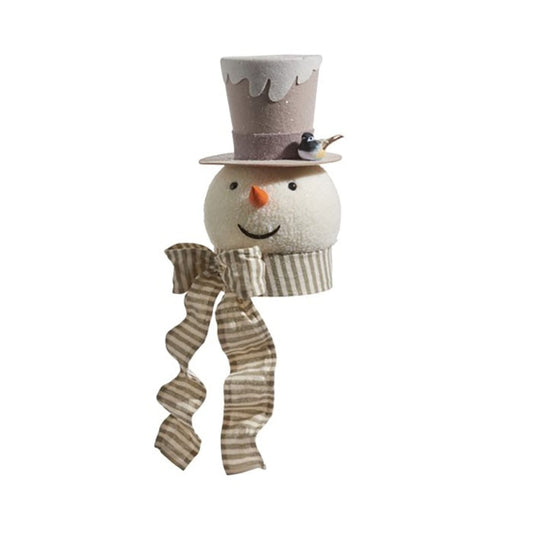 16in Whimsical Snowman Tree Topper