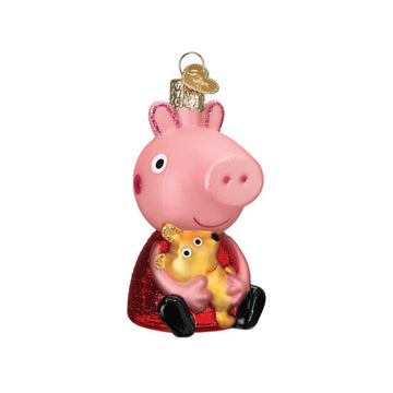 Peppa Pig With Teddy Ornament