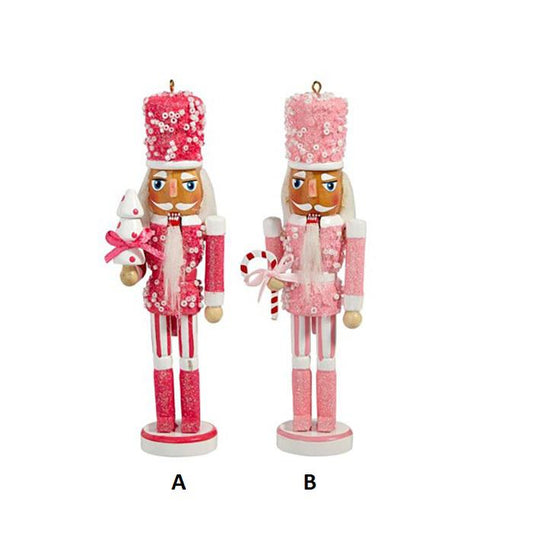 6in Pink Nutcracker Ornament
