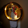 6In Holiday Snowman Night Light - Christmas Place