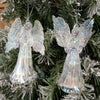 LED Acrylic Angel Christmas Ornaments - Christmas Place
