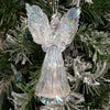 LED Acrylic Angel Christmas Ornaments Wings Upward - Christmas Place