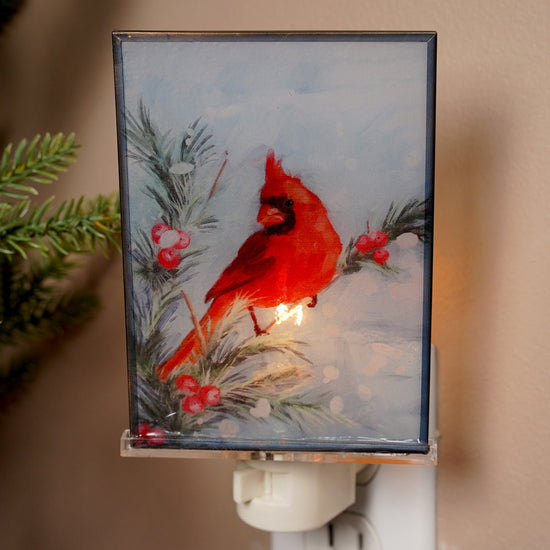 Cardinal Night Light - Christmas Place