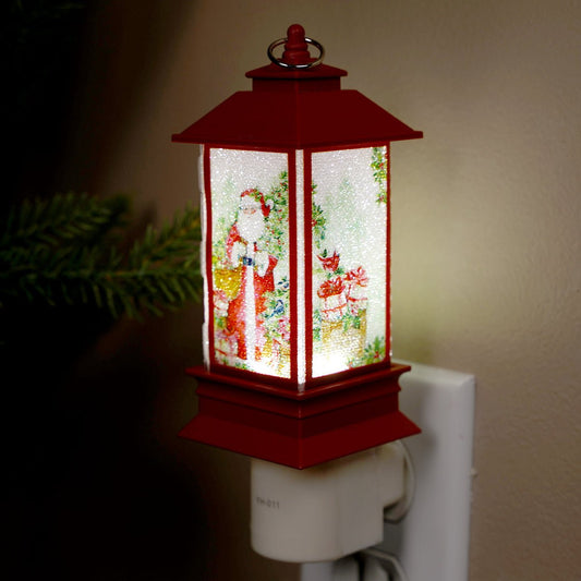 Santa Gifts Lantern Night Light - Christmas Place