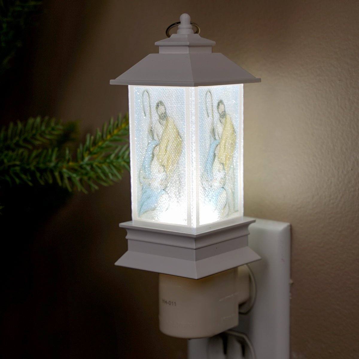 Holy Family Lantern Night Light - Christmas Place