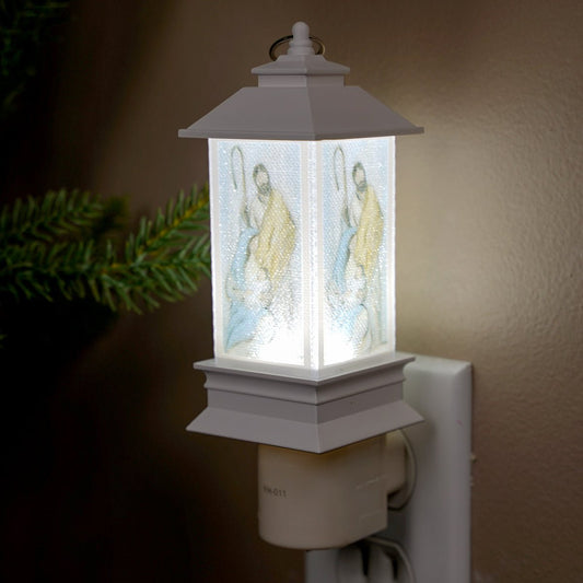 Holy Family Lantern Night Light - Christmas Place