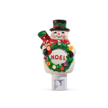 Vintage Snowman Night Light