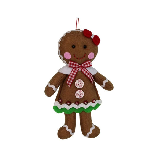 Gingerbread Girl Ornament - Christmas Place