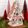 13Inch Lit Pastel Gingerbread House