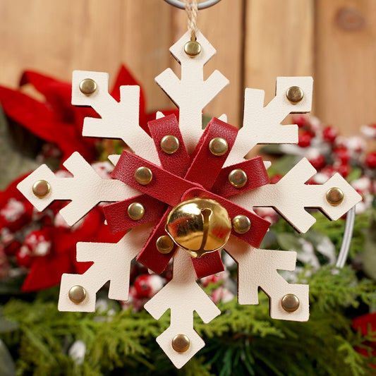 Gold Jingle Bell Snowflake Ornament - Christmas Place