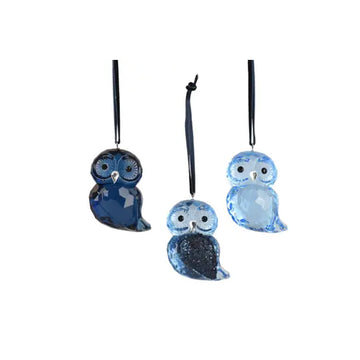 Blue Owl Ornament