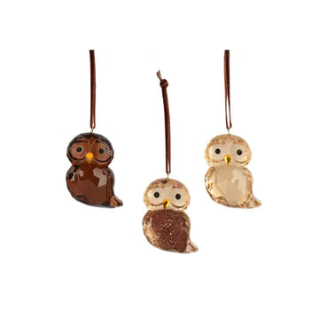 Brown Owl Ornament