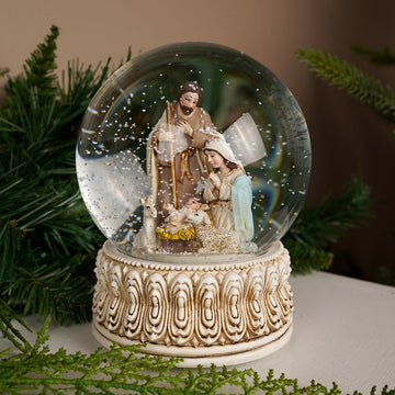 Holy Family Waterglobe - Christmas Place