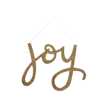 Gold Joy Ornament