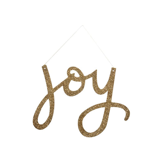 Gold Joy Ornament