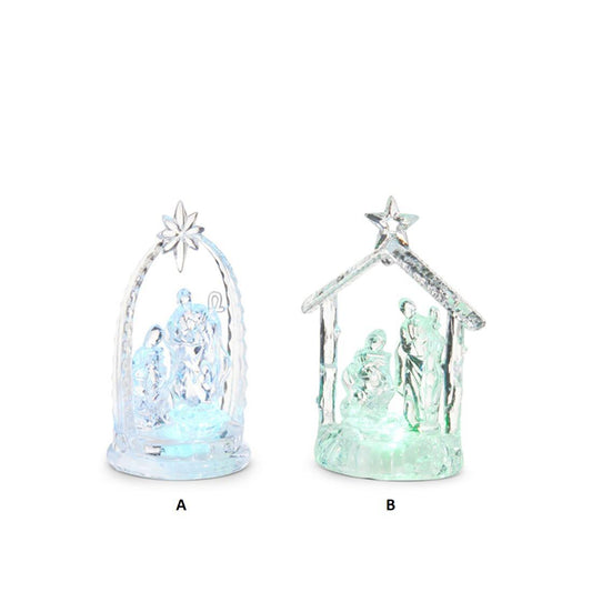 Lighted Holy Family Ornament