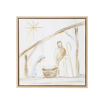 13.5In Holy Family Framed Wall Art