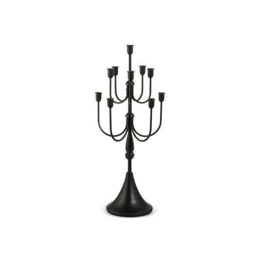 25.5In Black Candleabra