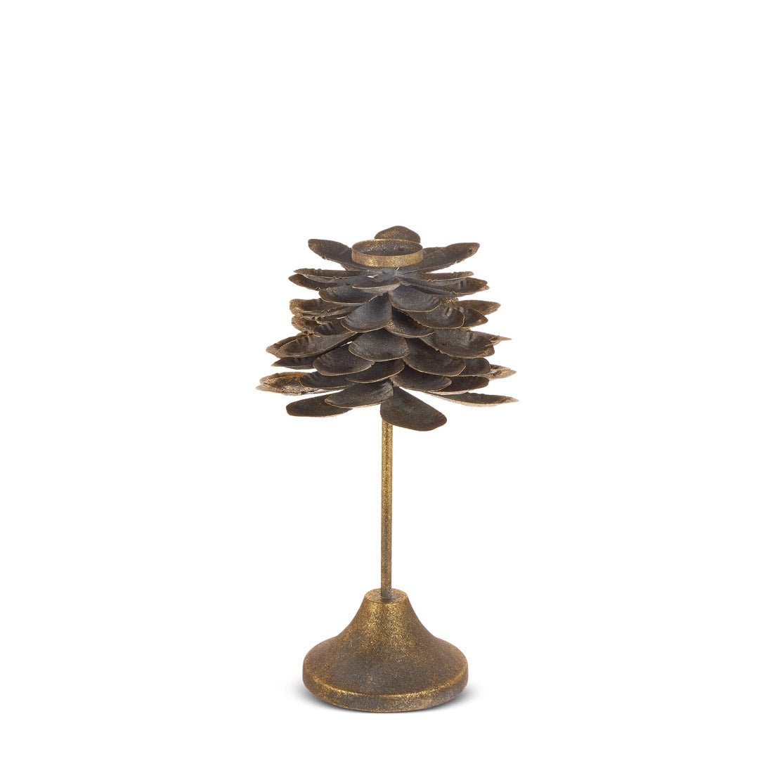 17 Inch Pinecone Candle Holder - Christmas Place