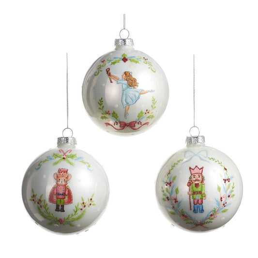 Nutcracker Suite Ball Ornament - Christmas Place