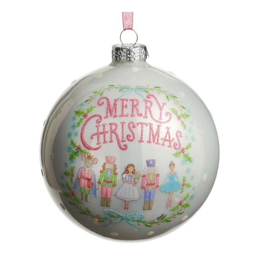 Pastel Nutcracker Ballet Ball Ornament - Christmas Place