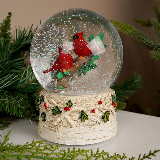 6.5Inch Cardinal Waterglobe - Christmas Place