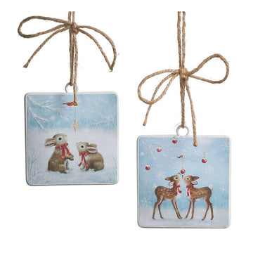 Winter Wonders Disc Ornament - Christmas Place