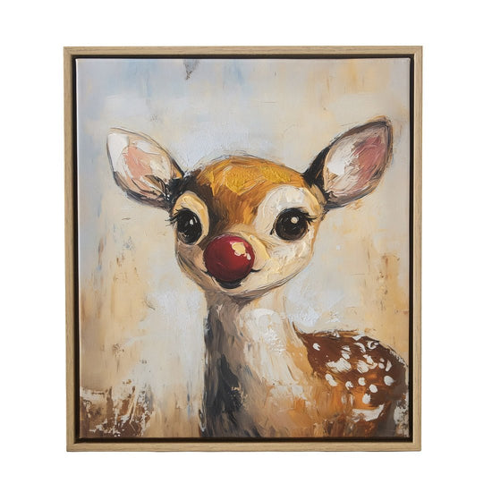 Red Nose Wonder Wall Art - Christmas Place