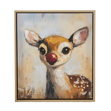 Red Nose Wonder Wall Art - Christmas Place