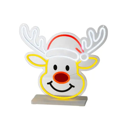 LED Neon Rudolph - Christmas Place