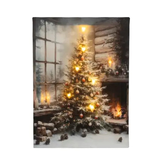 11x15Inch LED Tree Canvas - Christmas Place