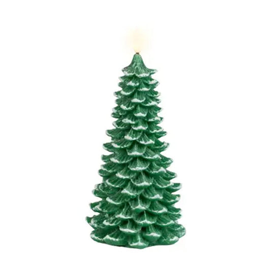 9Inch LED Green Tree Candle - Christmas Place