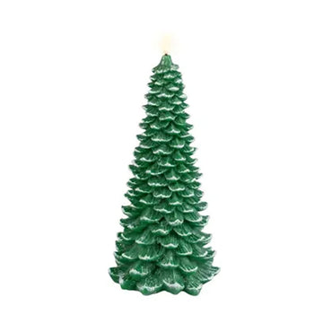 13Inch LED Green Tree Candle - Christmas Place
