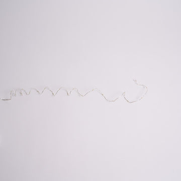 Cool White Micro Silver Wire Lights