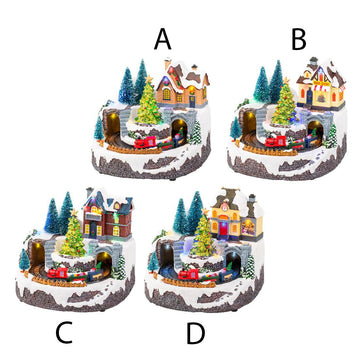 LED Moving Train Scene