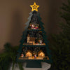 LED Tree With Star Scenery - Christmas Place