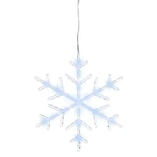 13Inch LED Cool White Snowflake - Christmas Place