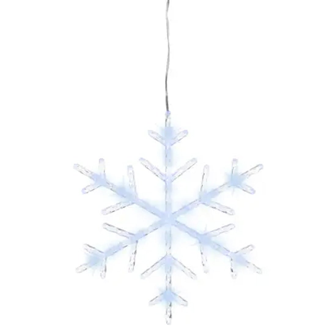 13Inch LED Cool White Snowflake - Christmas Place