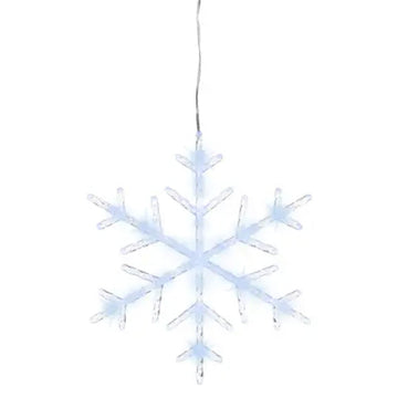 13Inch LED Cool White Snowflake - Christmas Place