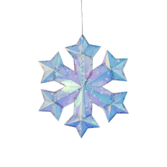 18in Cool White LED Snowflake