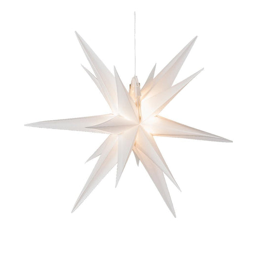 12in Warm White LED Star