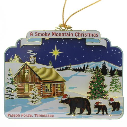 Smoky Mountain Christmas Ornament - Christmas Place