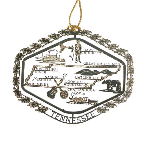 Tennessee State Ornament